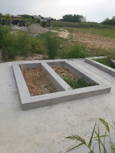 Betoniranje grobnog mesta