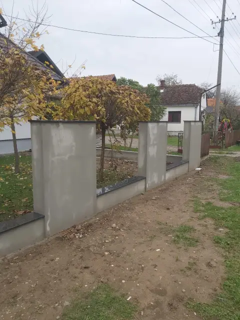 Mermerna ograda za terasu